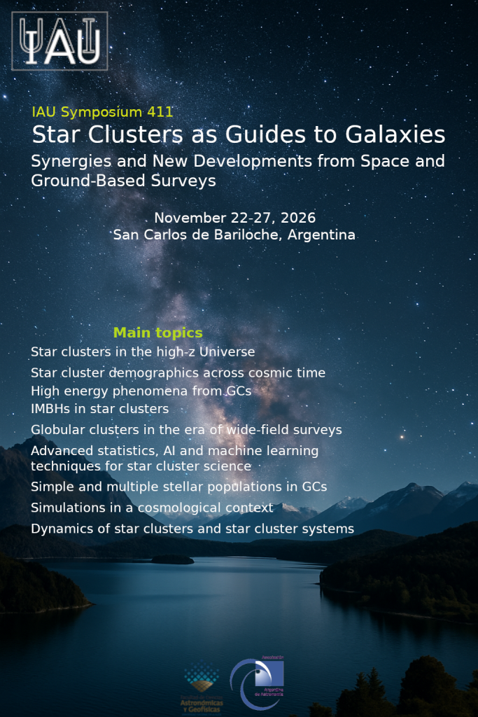Don't miss the next IAU Symposium related to star clusters